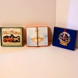 PREOWNED 2001-03 WHITE HOUSE ORNAMENTS